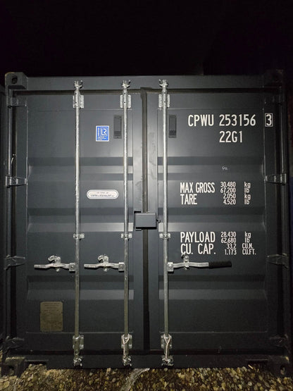 Isolerede 20 fods container