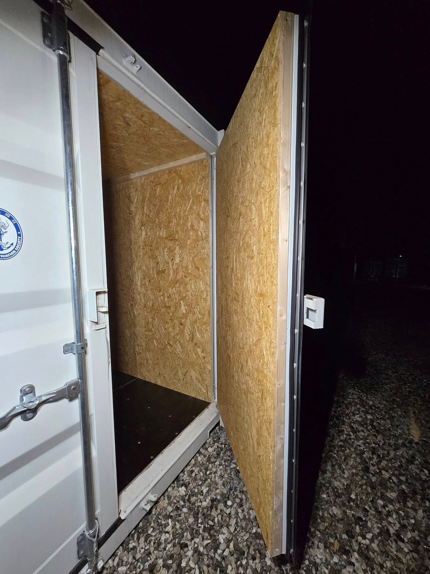 Isolerede 20 fods container