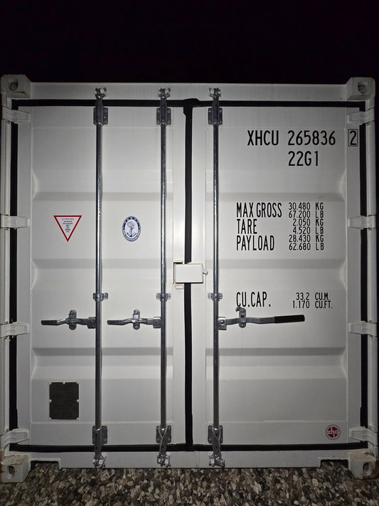 Isolerede 20 fods container