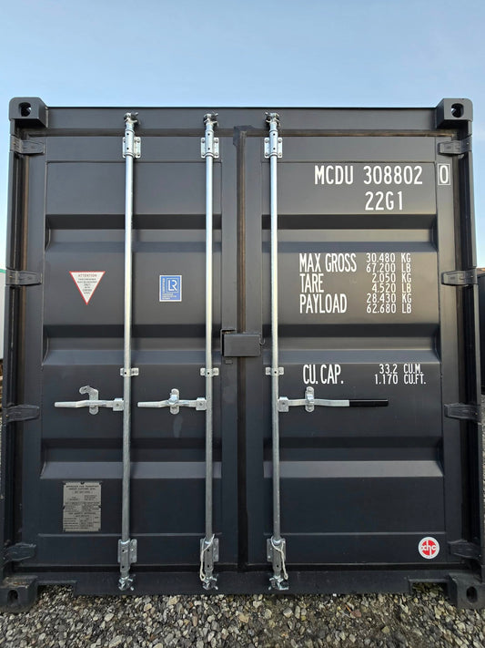 Isolerede 20 fods container