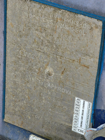 Sødygtig 20 fods container