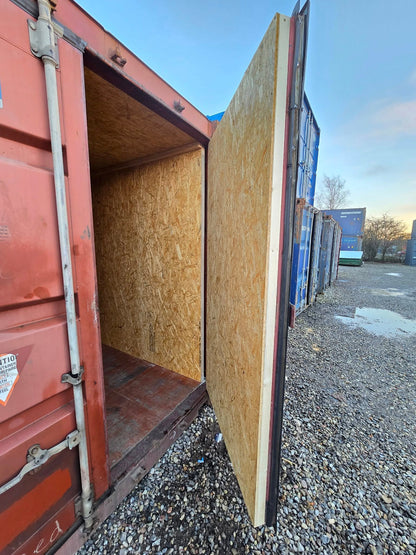 Isolerede 20 fods container