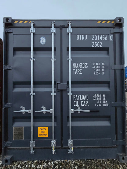 20 fods container med fuld sideåbning