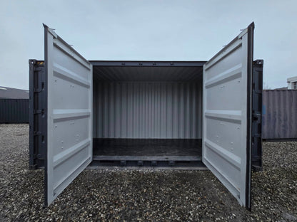 20 fods container med fuld sideåbning
