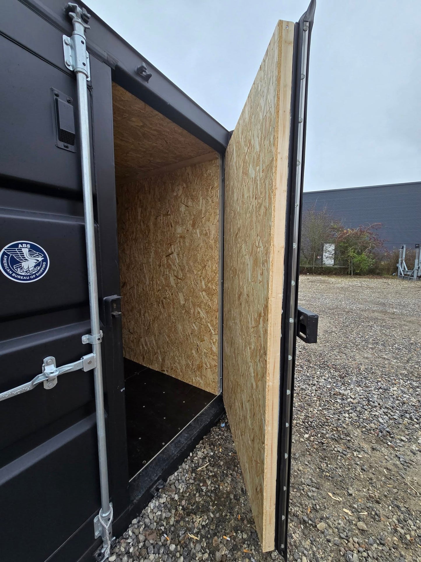 Isolerede 20 fods container