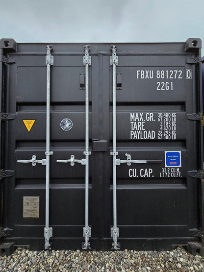 Isolerede 20 fods container
