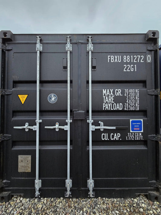 Isolerede 20 fods container
