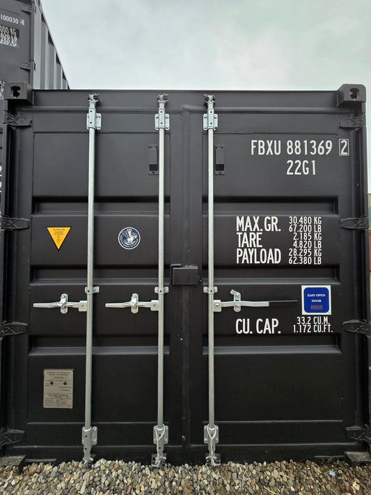 Isolerede 20 fods container