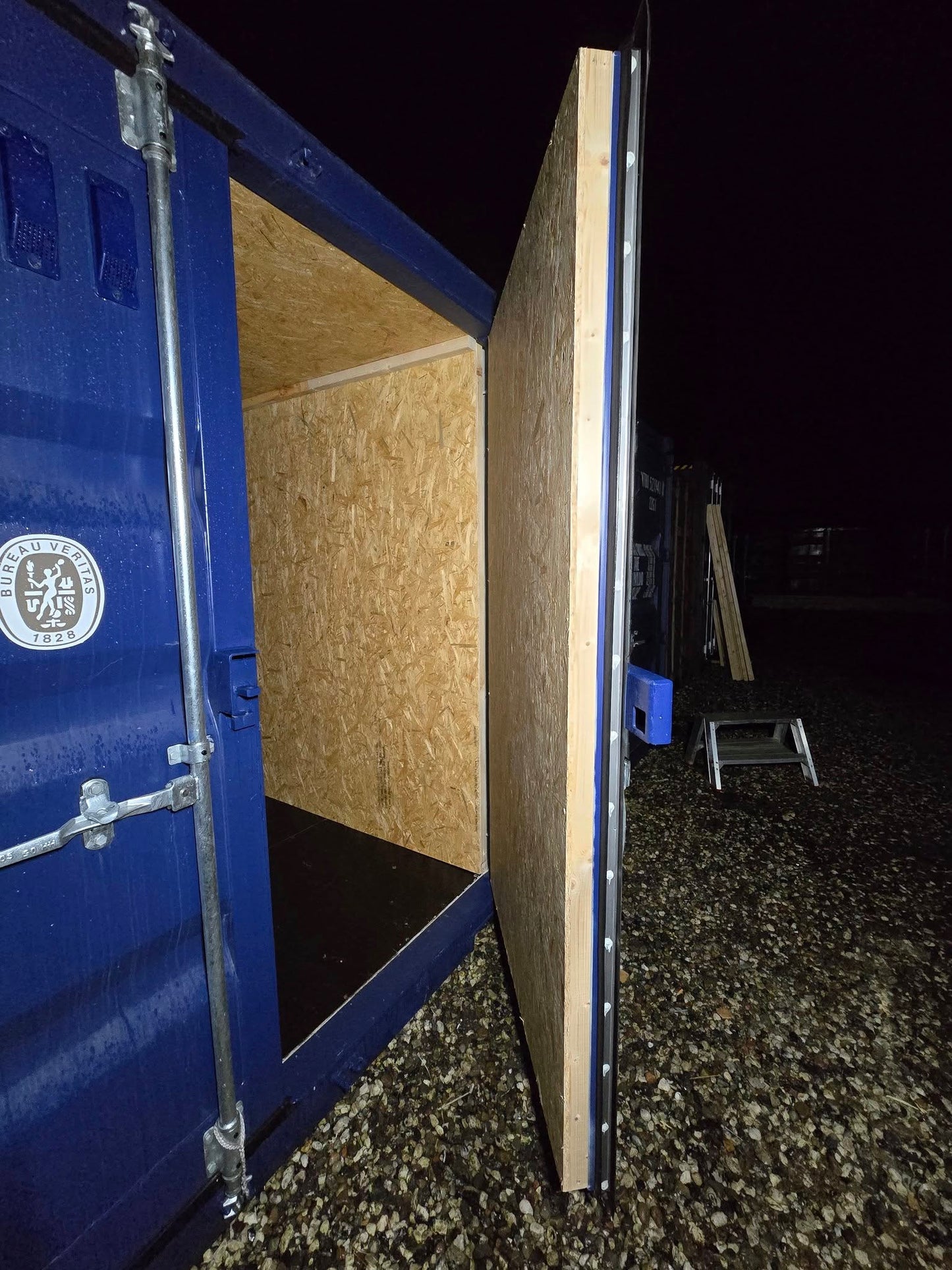 Isolerede 20 fods container