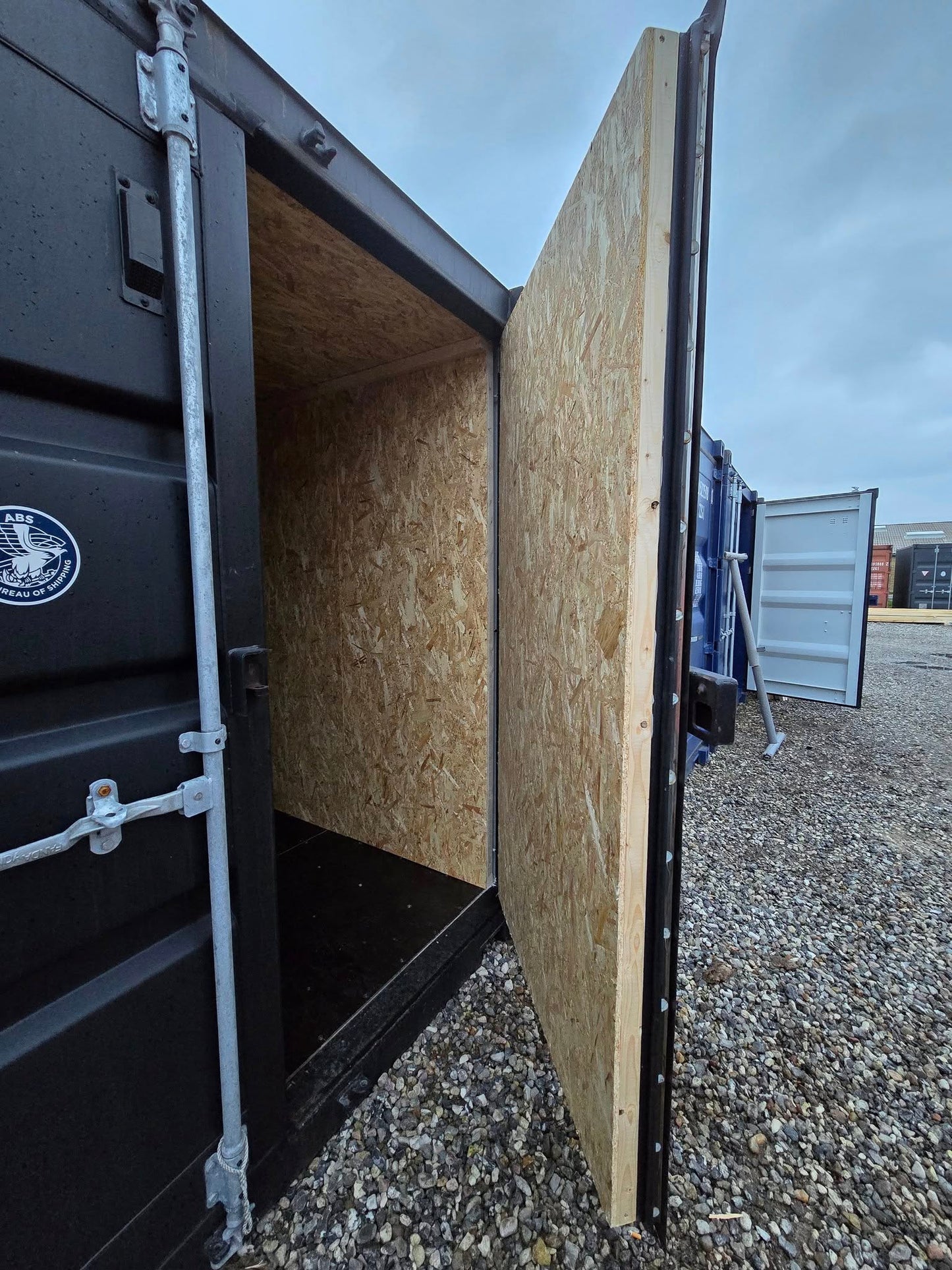 Isolerede 20 fods container