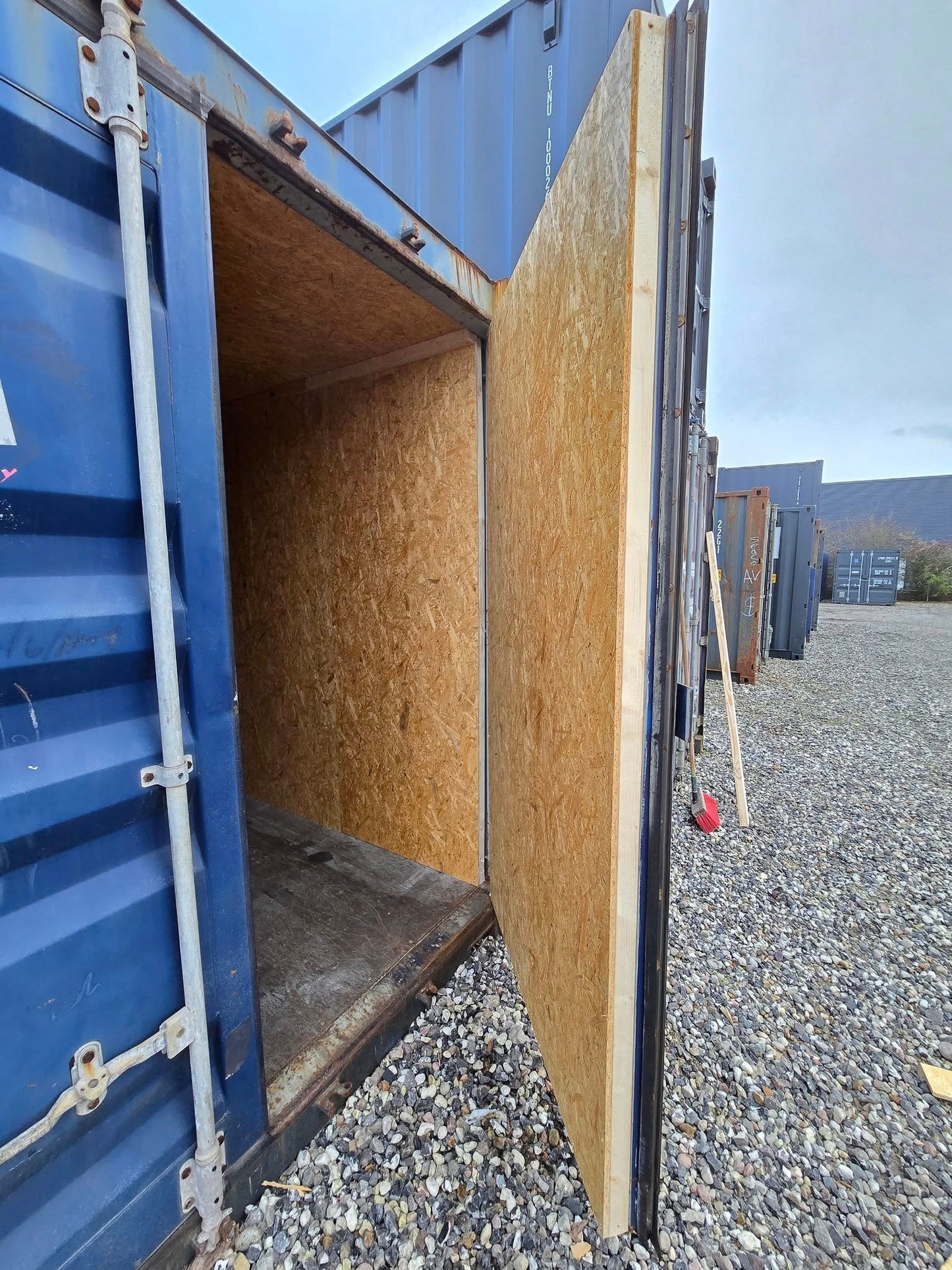 Isolerede 20 fods container