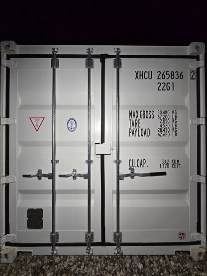 Isolerede 20 fods container
