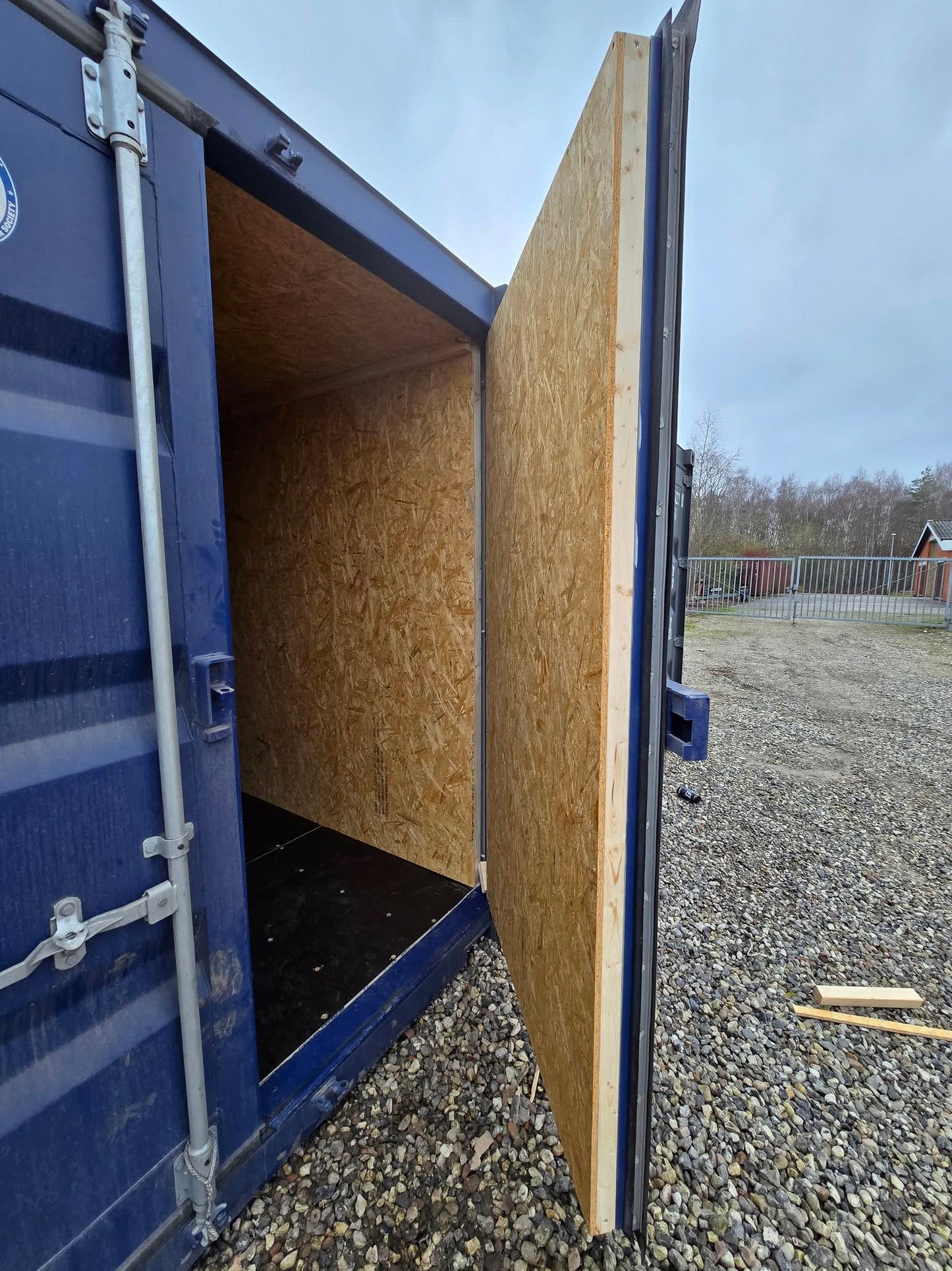 Isolerede 20 fods container