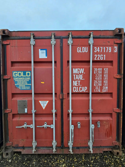 Sødygtig 20 fods container