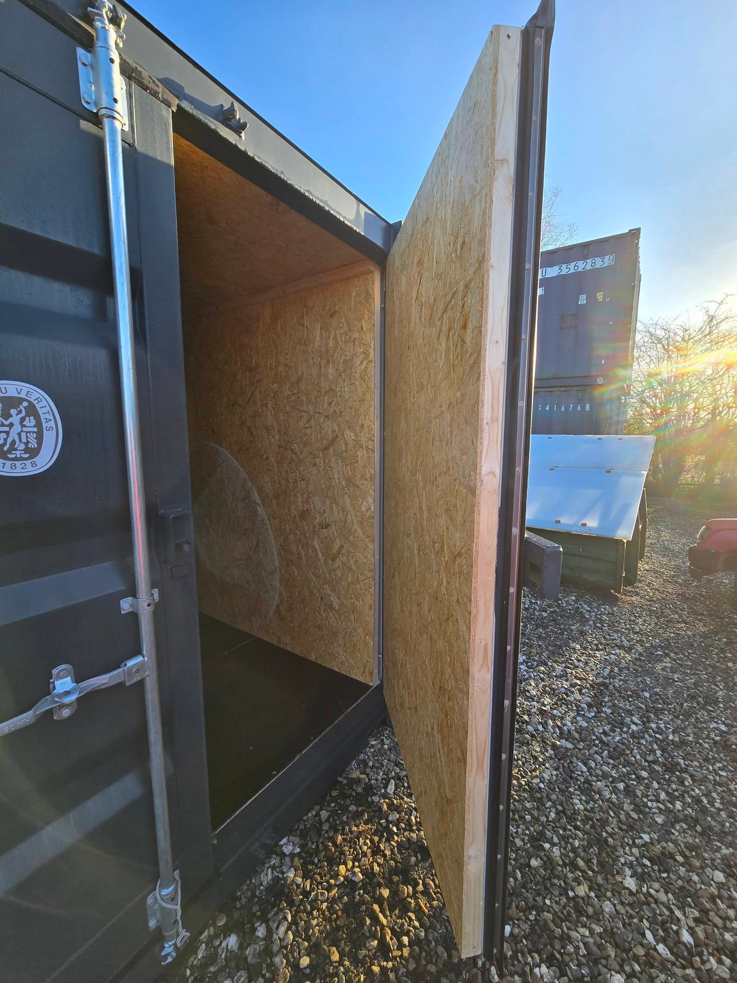 Isolerede 20 fods container