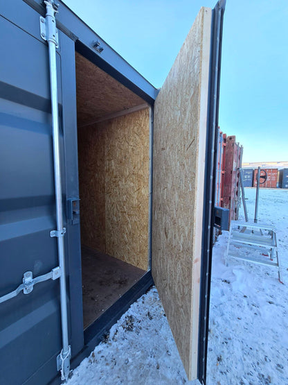 Isolerede 20 fods container