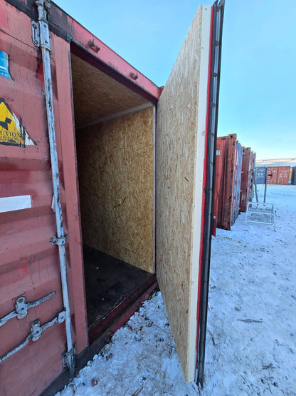 Isolerede 20 fods container