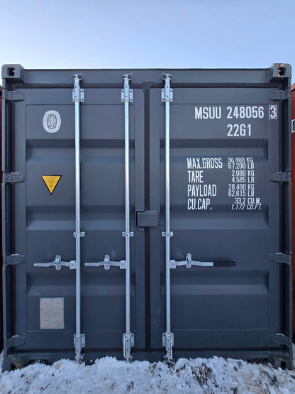 Isolerede 20 fods container