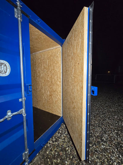 Isolerede 20 fods container