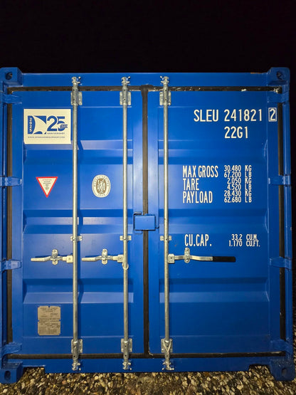 Isolerede 20 fods container