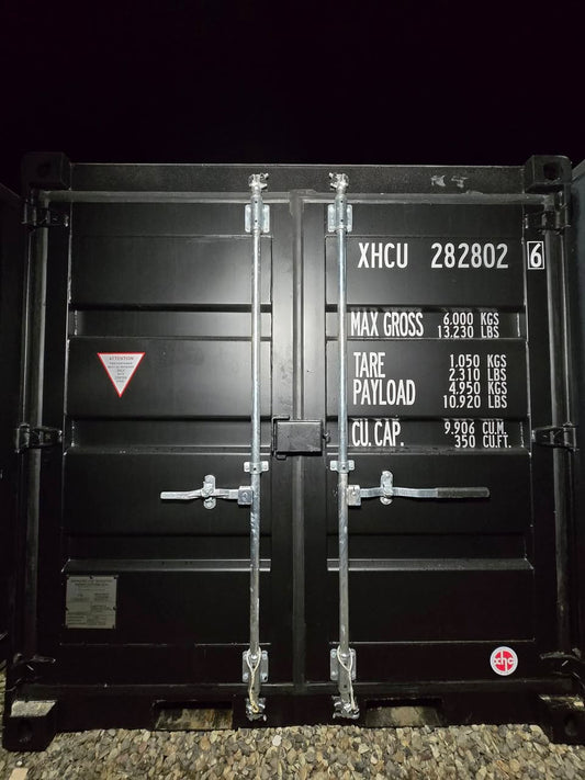 Isolerede 8 fods container