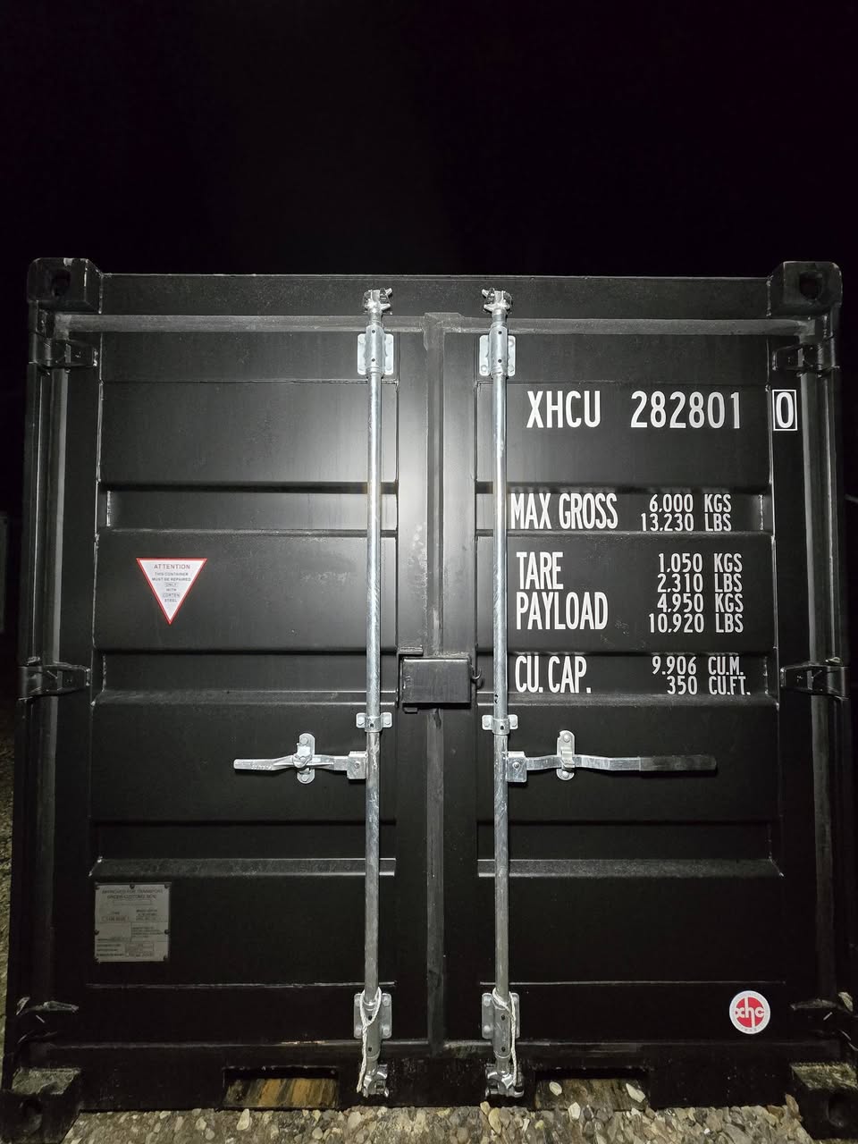 8 fods med gulv af 5mm dørkplade