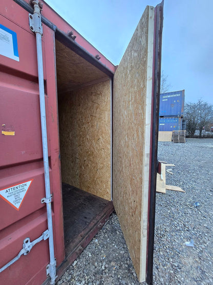 Isolerede 20 fods container