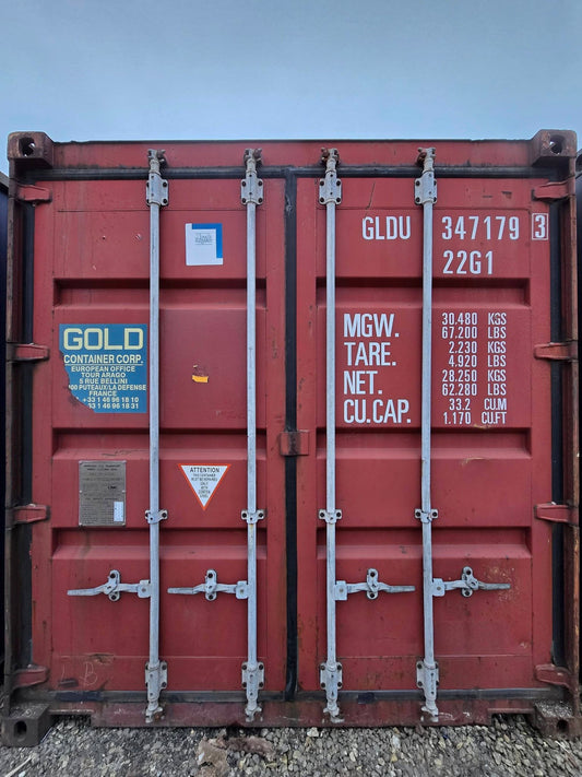 Isolerede 20 fods container