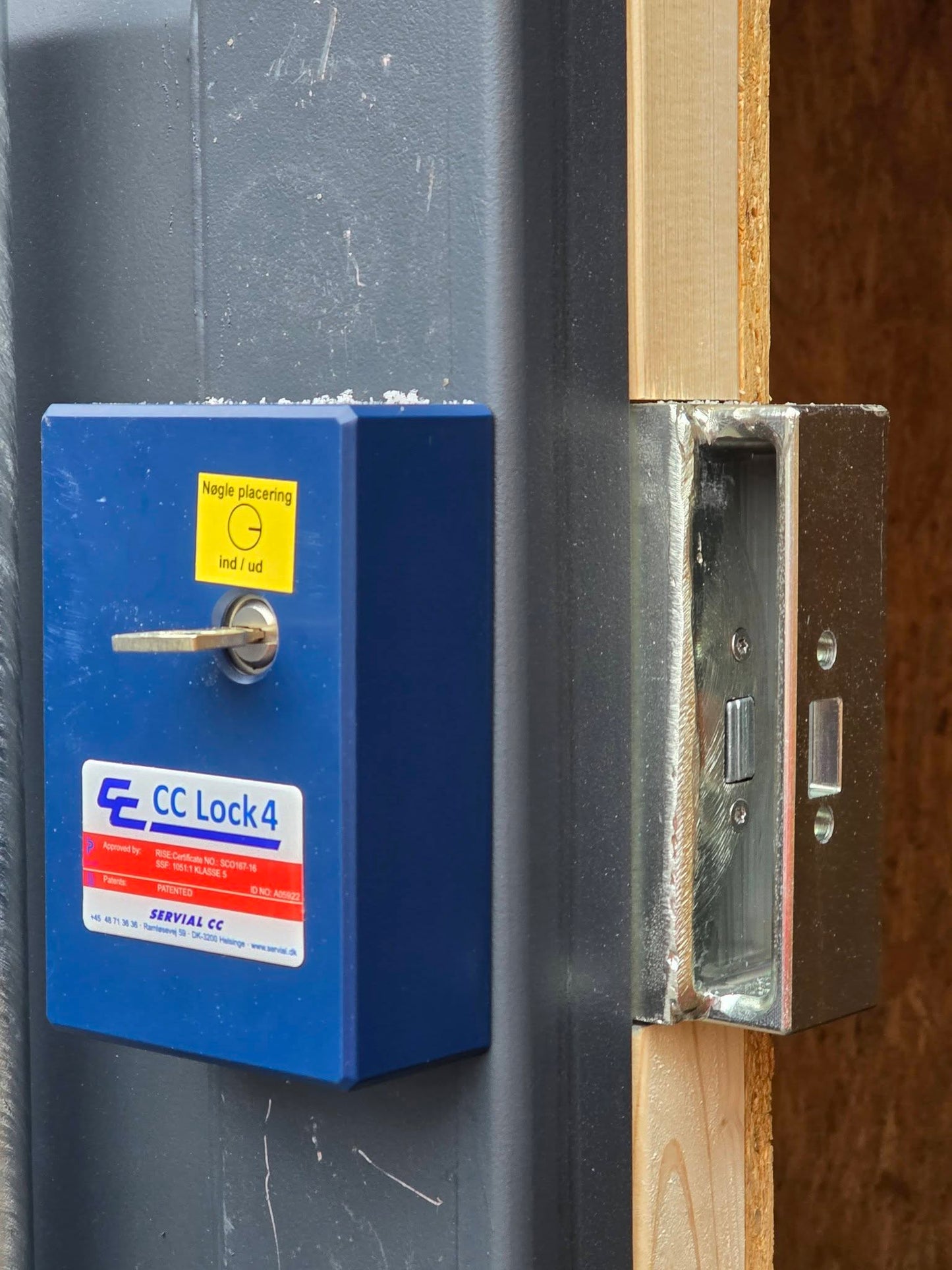 Isolerede 10 fods container