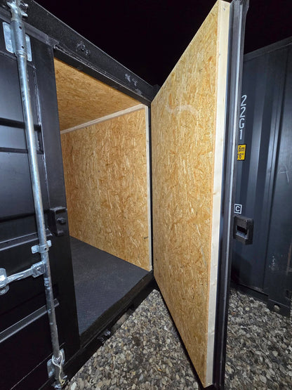 Isolerede 8 fods container