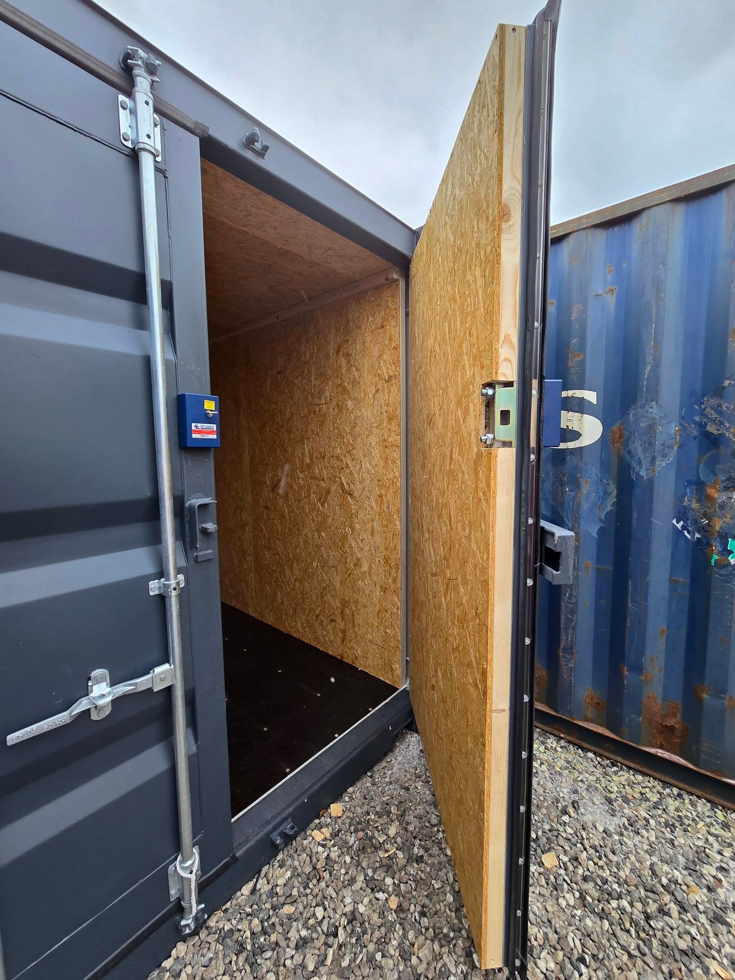 Isolerede 10 fods container