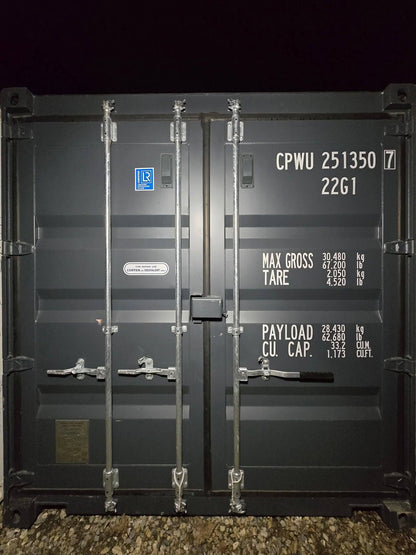 Isolerede 20 fods container