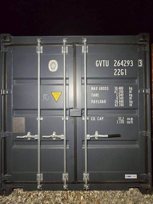 Isolerede 20 fods container
