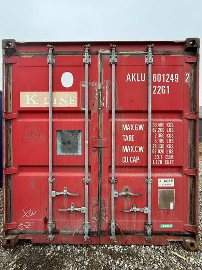 Isolerede 20 fods container