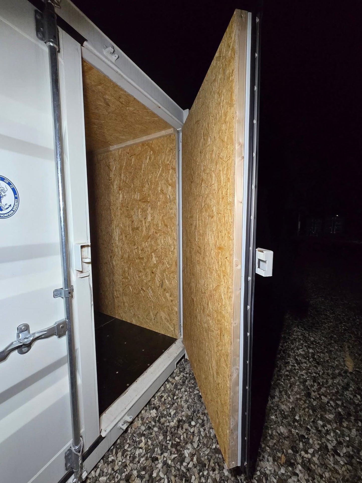 Isolerede 20 fods container