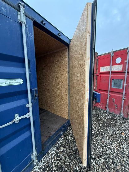 Isolerede 20 fods container