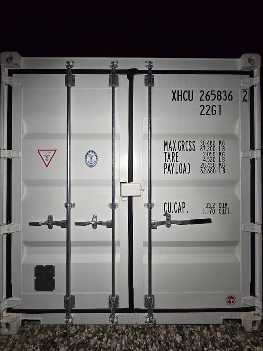 Isolerede 20 fods container