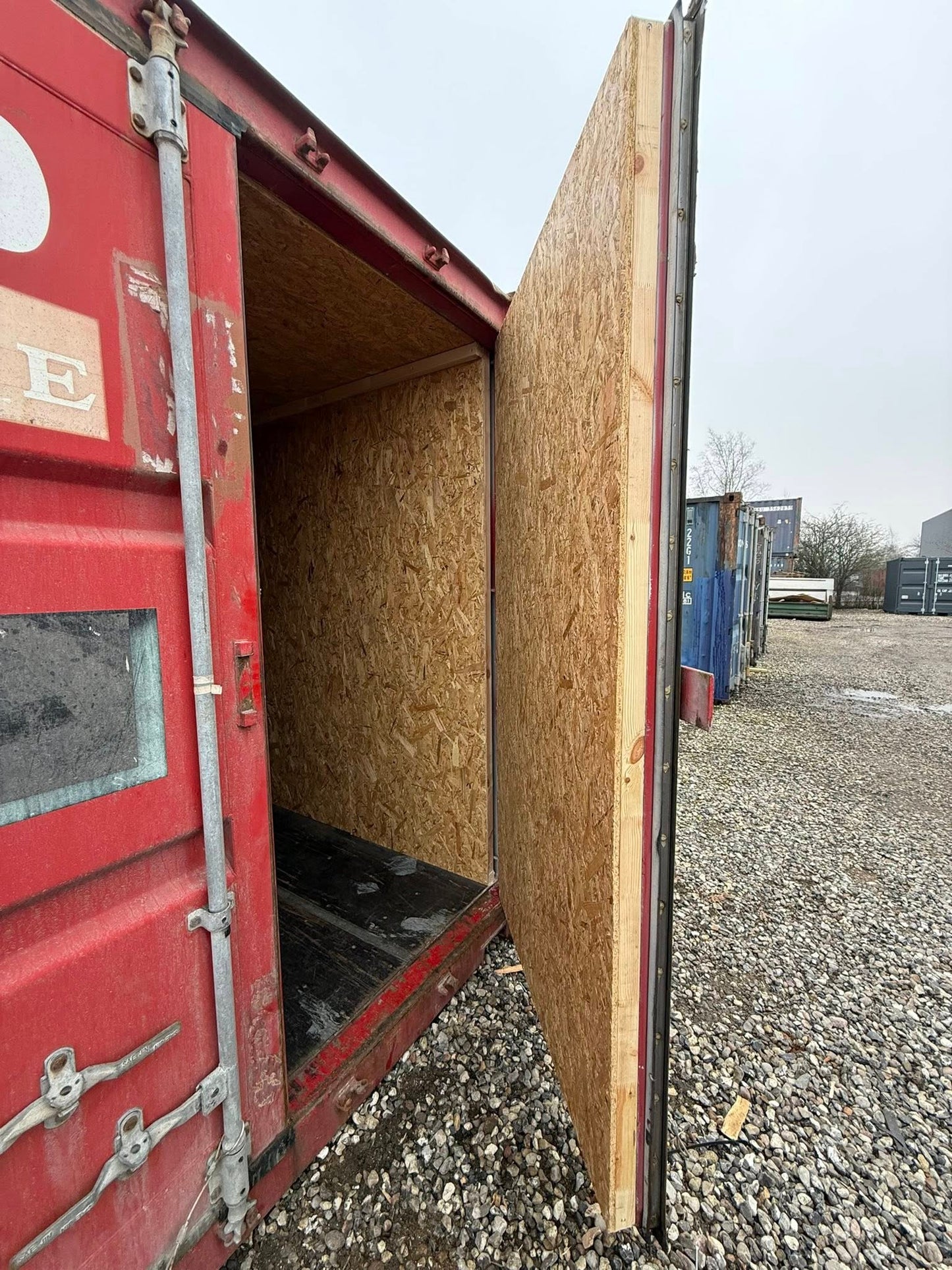 Isolerede 20 fods container