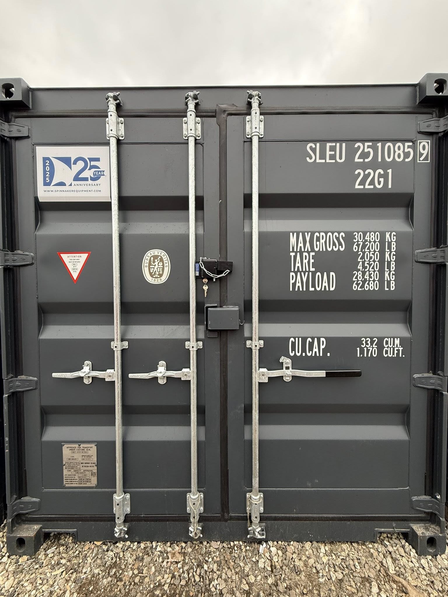 Fra Al Isolerede 20 fods container - AL Containerservice