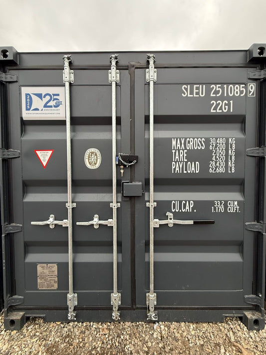 Isolerede 20 fods container