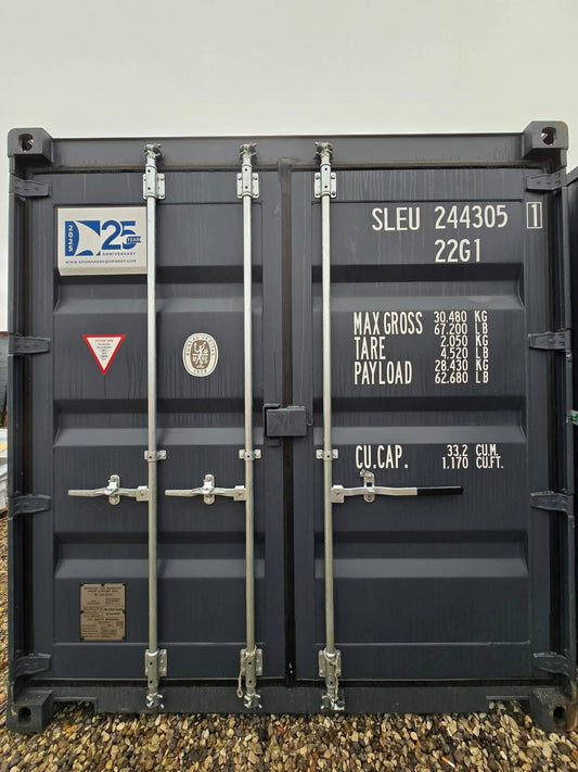 Isolerede 20 fods container