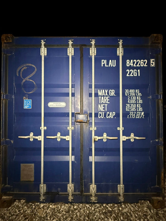 Isolerede 20 fods container