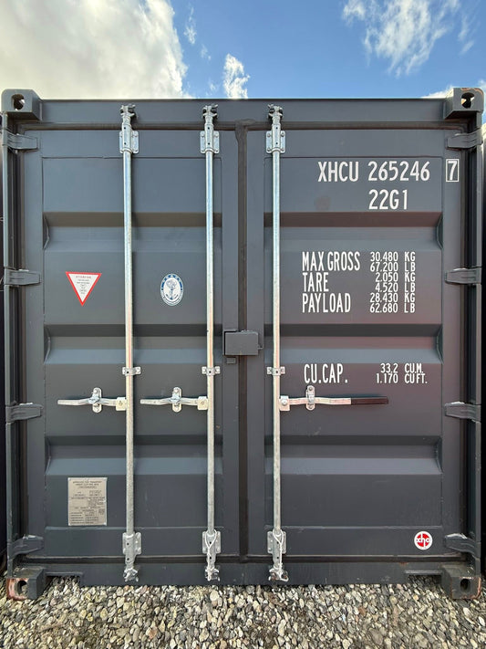 Isolerede 20 fods container