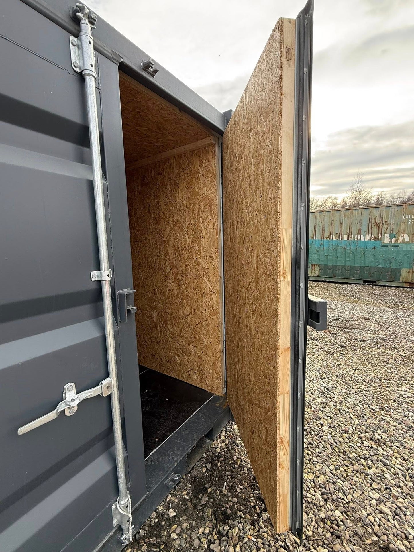 Isolerede 10 fods container