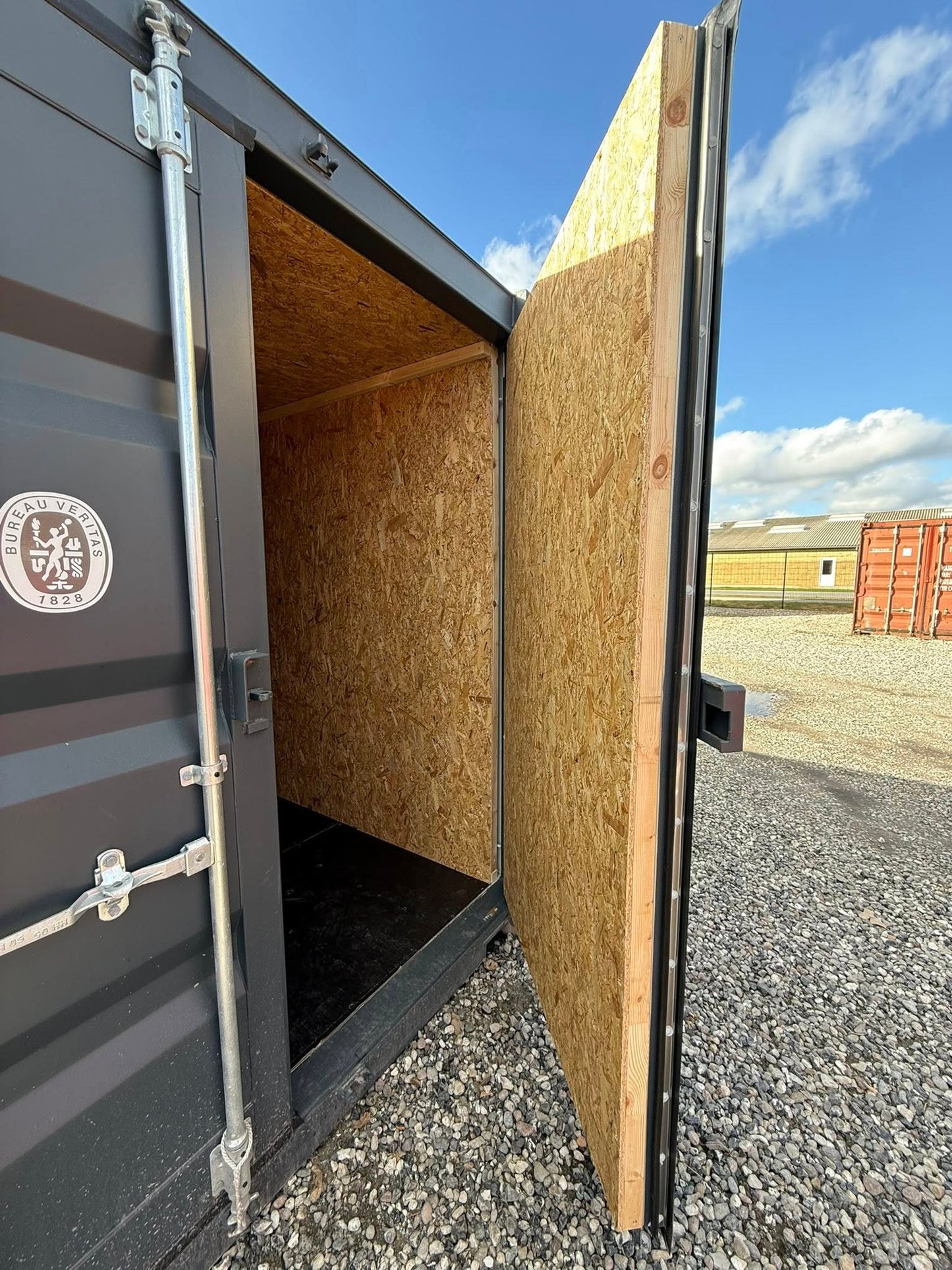 Isolerede 20 fods container