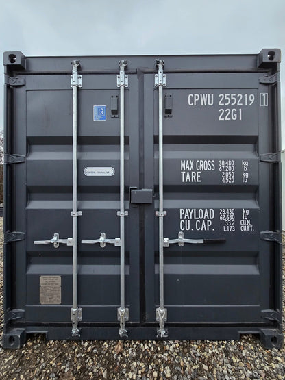 Isolerede 20 fods container