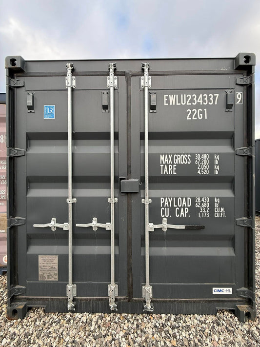 Isolerede 20 fods container