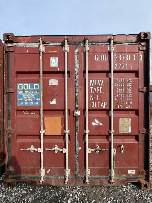 Sødygtig 20 fods container