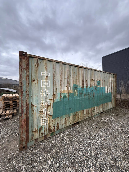 Danmarks billigste isolerede 20 fods container