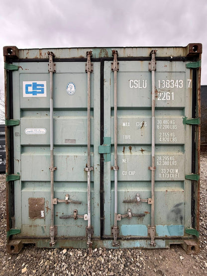 Danmarks billigste isolerede 20 fods container